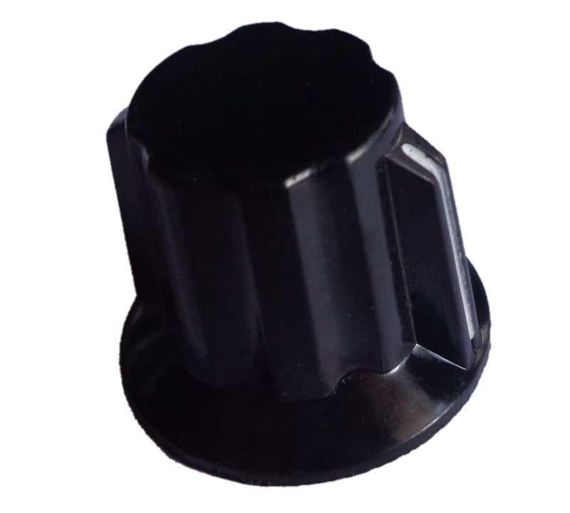

Gałka potencjometru Bakelitowa Czarna 15mm FV(0150