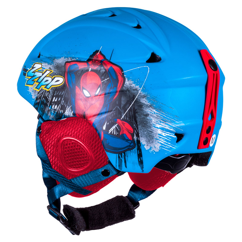 KASK NARCIARSKI SPORTOWY DLA DZIECI 3+ SPIDERMAN Marka Seven
