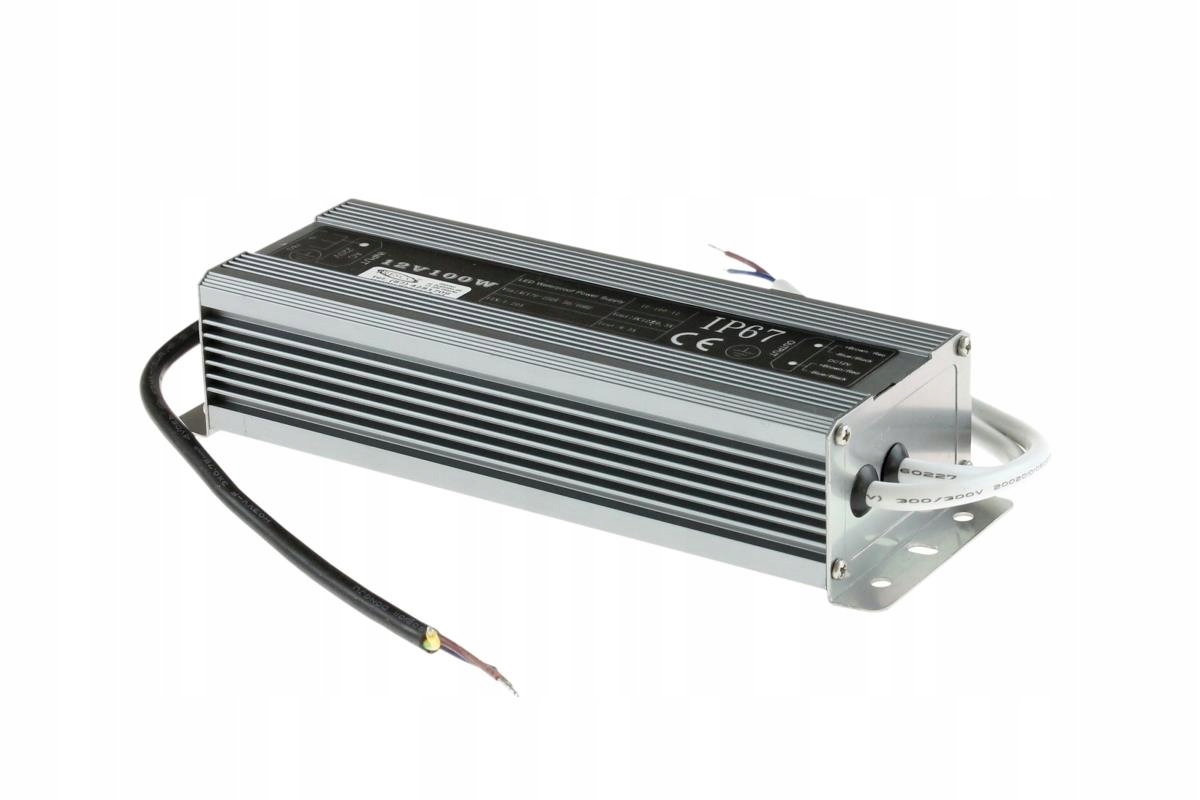 Zasilacz hermetyczny 12V 100W 8.3A IP67 IP-100-12