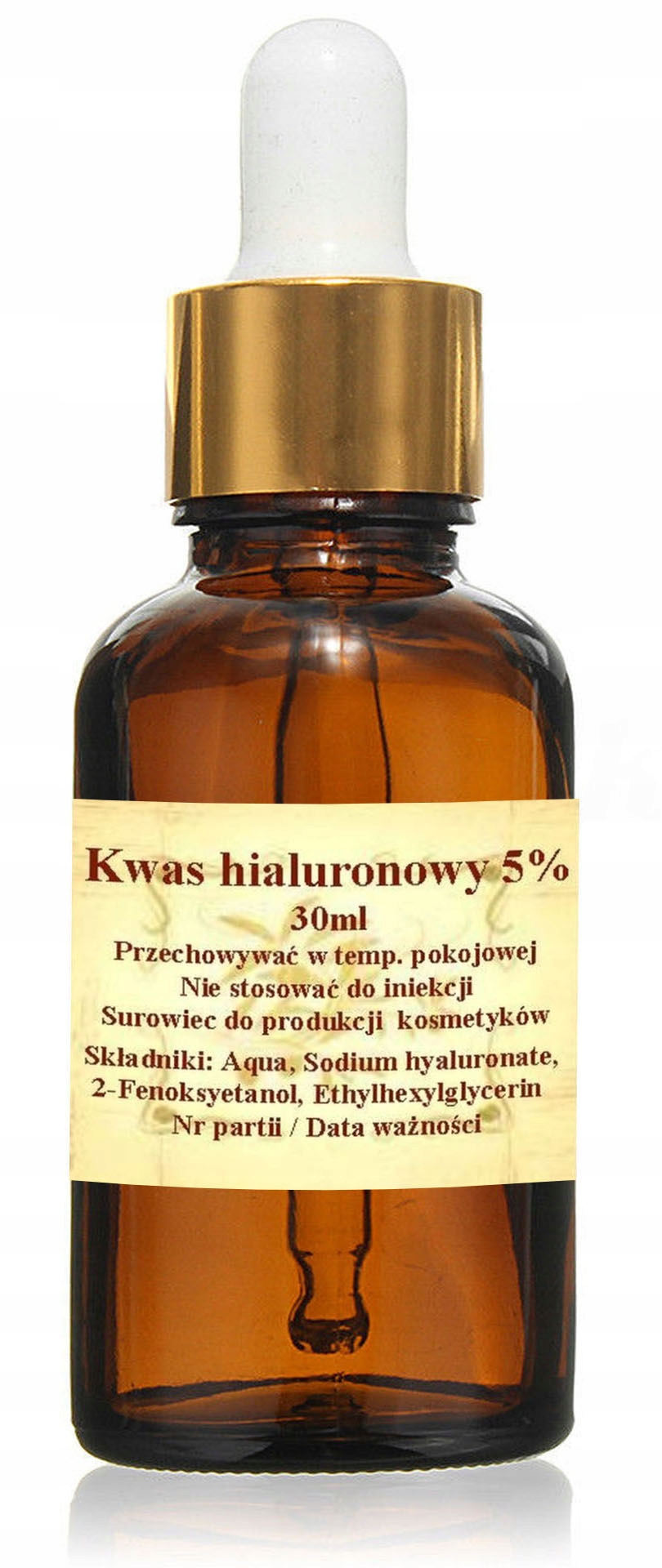 

Kwas Hialuronowy 5% 30ml Trójaktywny pipeta
