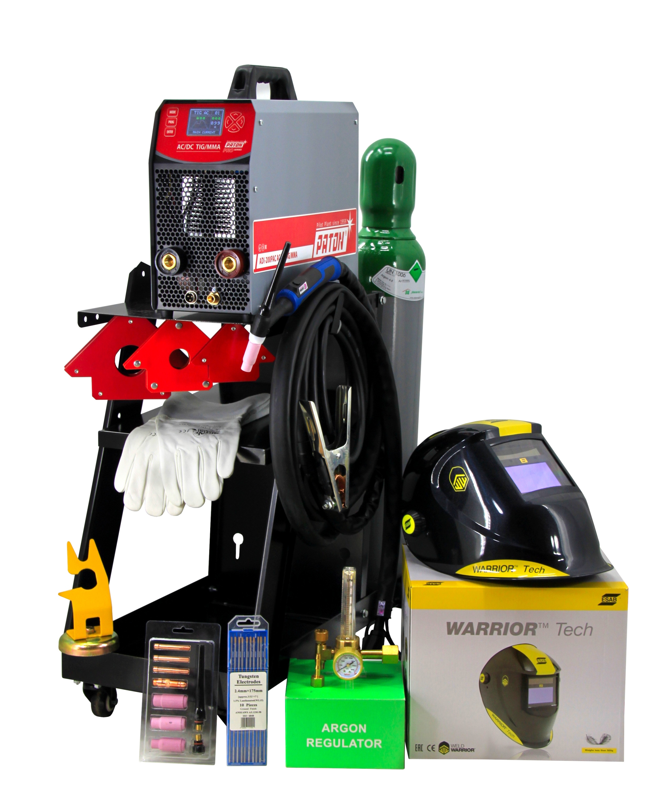 СВАРОЧНЫЙ АППАРАТ TIG PATON ADI 200P AC DC 200A ESAB