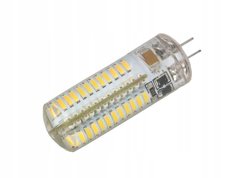 

Żarówka Led G4 9W 230V silikon Ciepła 96led
