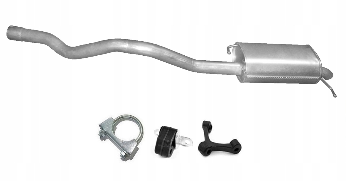 VW TRANSPORTER T5 2.0 2.5 TDi (2003-2015) TŁUMIK KOŃCOWY