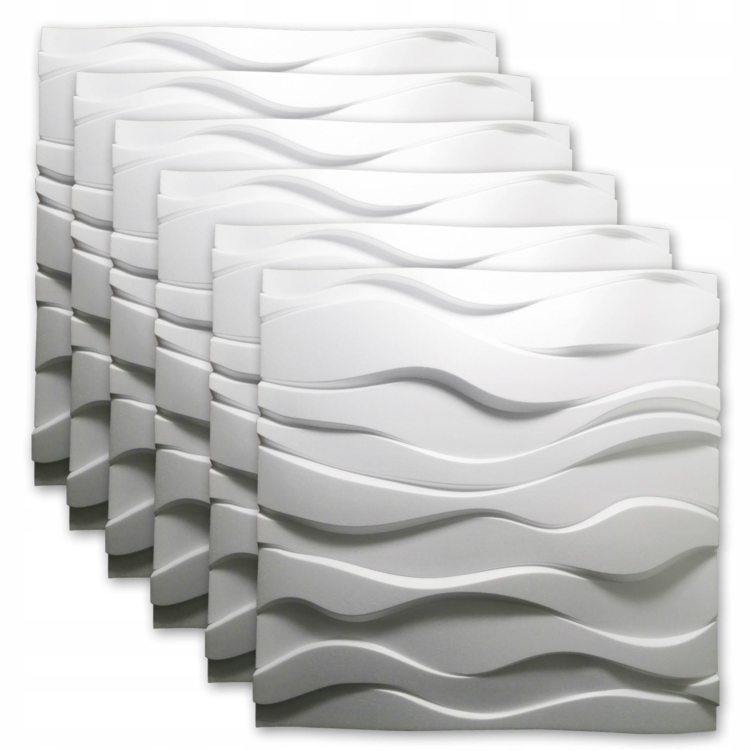 

Styropianowe Panele 3D 60x60 Zefir 6szt=2,16m2