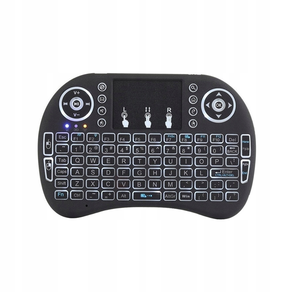 

Klawiatura bezprzewodowa mini i8+ podświetlana