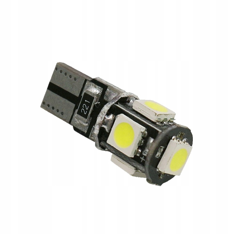 ŻARÓWKA LED 5 SMD 5050 W5W T10 POSTOJÓWKA CANBUS Producent LED