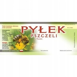 

Etykiety na Pyłek pszczeli 50 szt miód