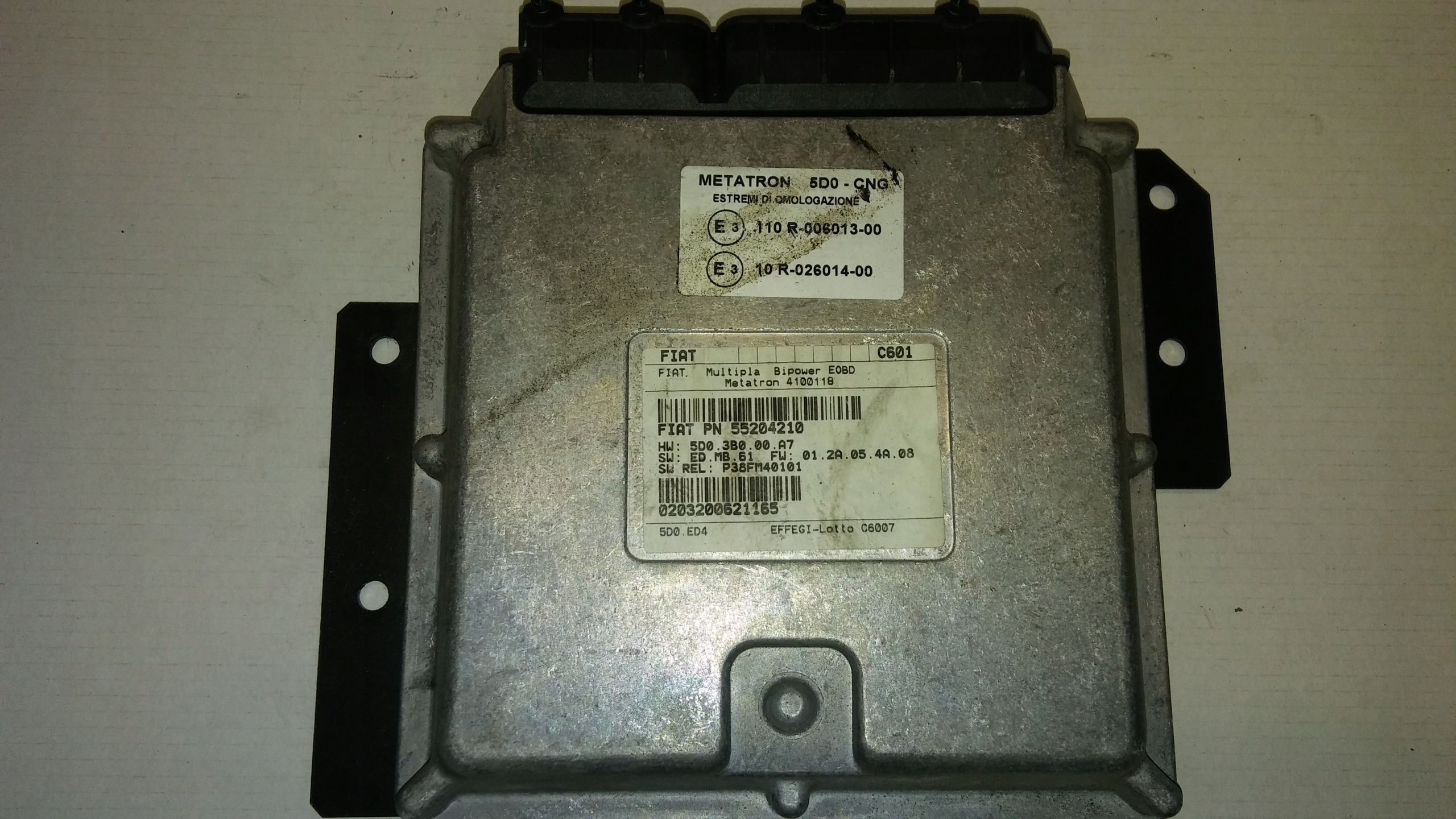 55204210 - РЕГУЛЯТОР ВПРИСКУВАННЯ СПГ FIAT MULTIPLA-55204210