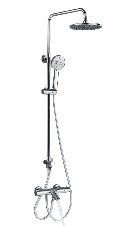 Sprchový Set, Dažďová Sprcha, Termostat, Chróm