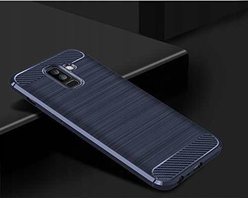 ETUI PANCERNE CARBON DO SAMSUNG A6+ PLUS + SZKŁO Marka Inna