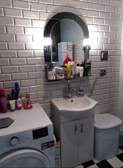 Ścienne Panele KAFELKI Białe 3D PCV GREY SEAM Długość 96 cm