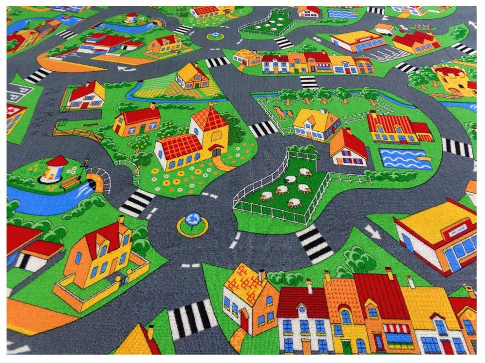 Ковролин ДЕТЕЙ 80x150 SMART BIG CITY