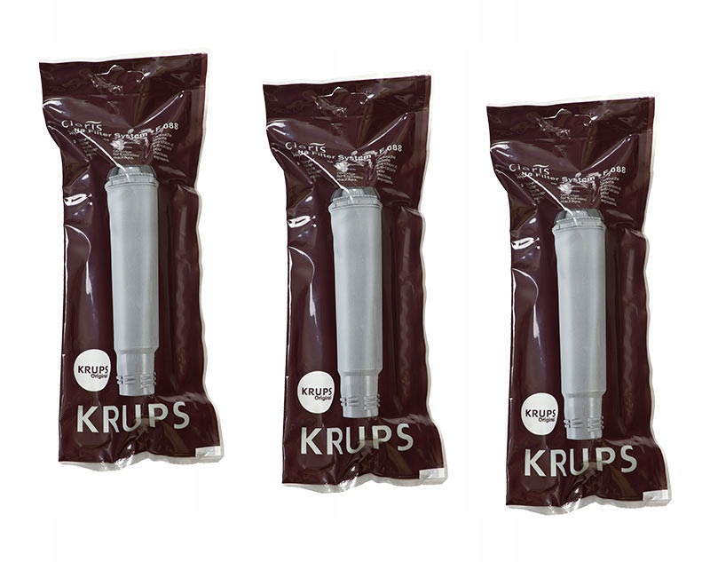

3 x Filtr wody Claris Krups F088