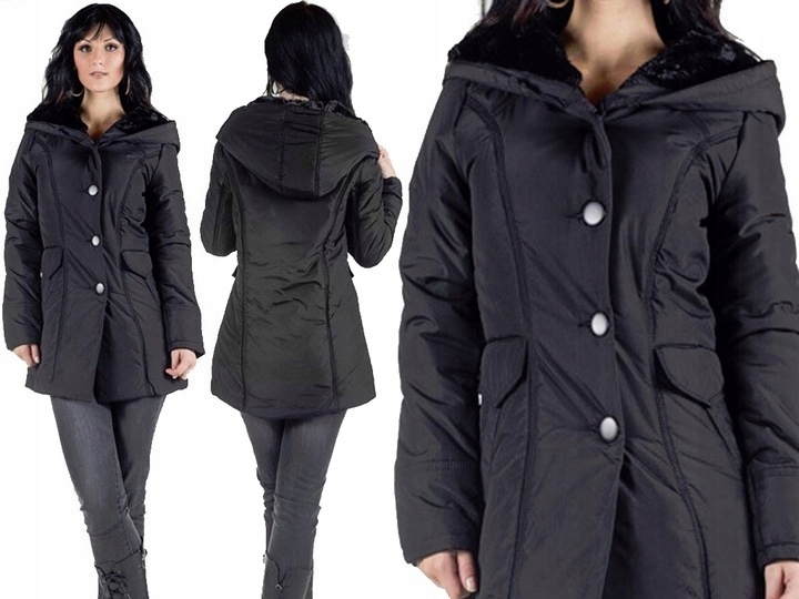 

Kurtka zimowa M Kaptur Futro pikowana HURT-99,99