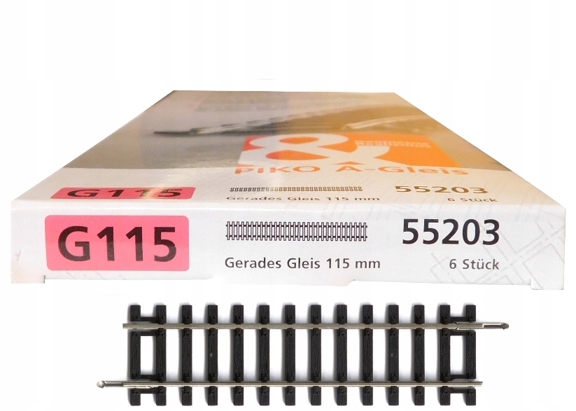 

Piko A-Gleis Tor Prosty Modelowy G115 55203