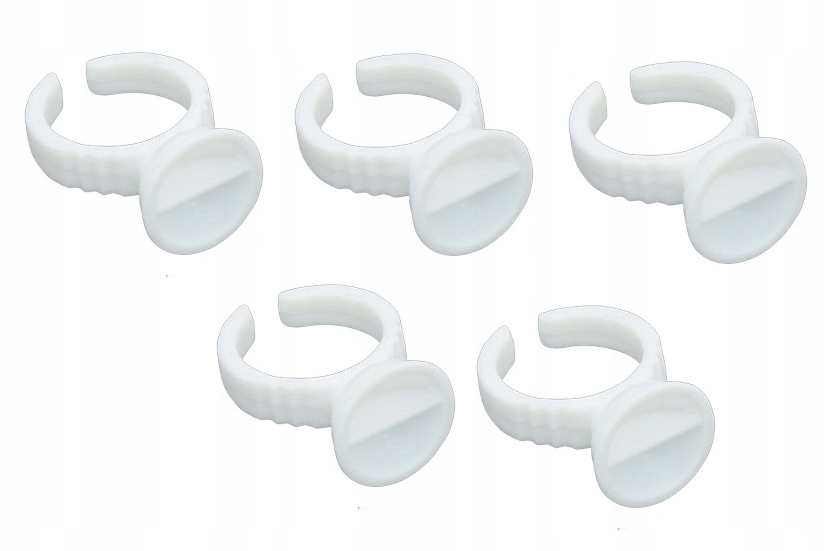 K2-1 PIERŚCIONKI DO KLEJU PIGMENTU TUSZU RZĘS 50sz EAN (GTIN) 5900003745890