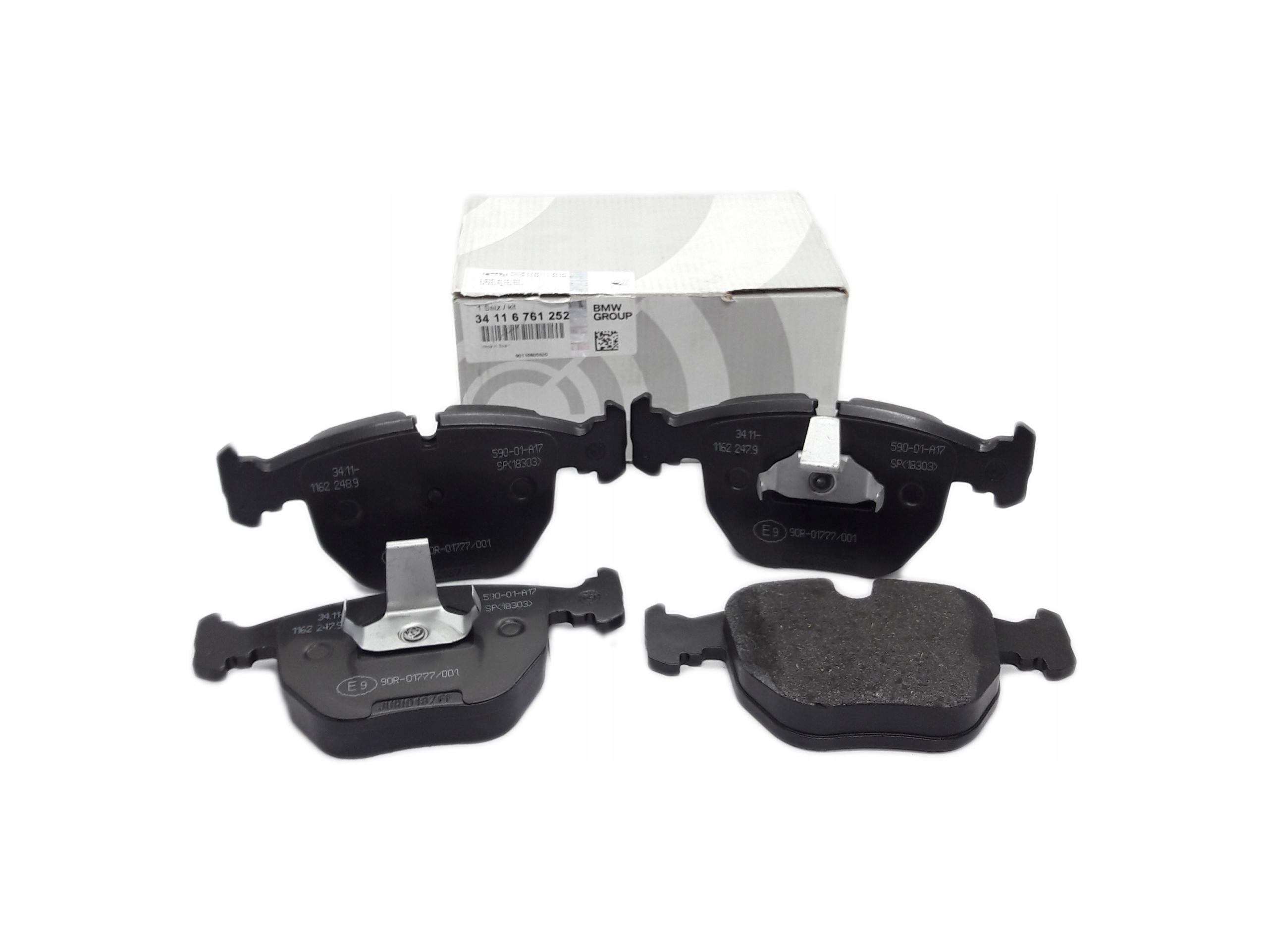 34116761252 - Оригінальні гальмівні колодки ПД BMW E39 X3 E83 X5 E53