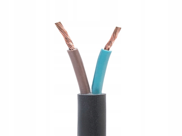 

Przewód Kabel Czarny Omy 2x1,5 300V 50mb 225531