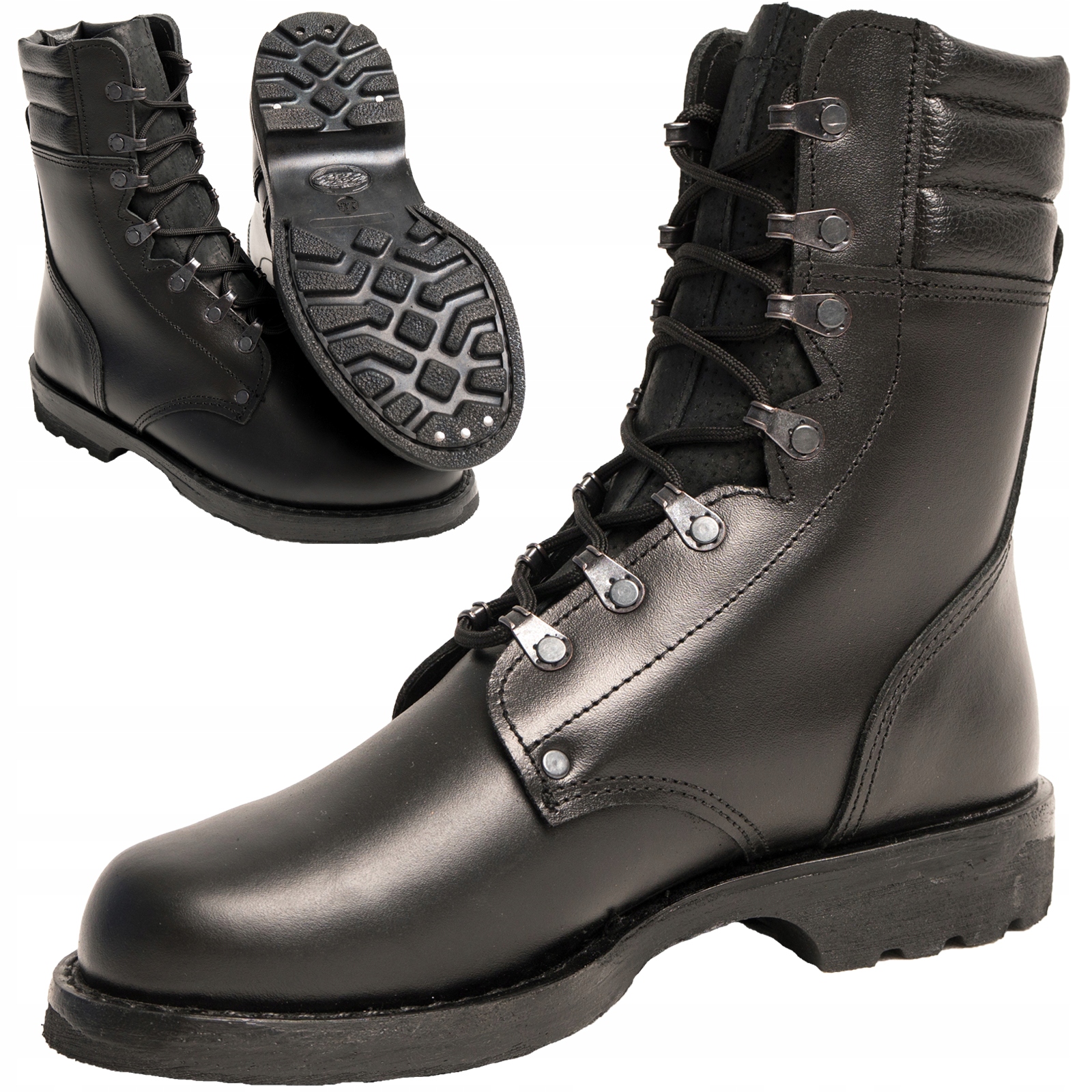 

Buty Wojskowe Desanty Glany Skoczki Skórzane 37