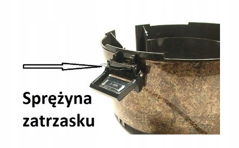 Rainbow zatrzask,klamerka oryginalna SE,D3,D4,D4G Model Rainbow D3 D4 D4G D4SE