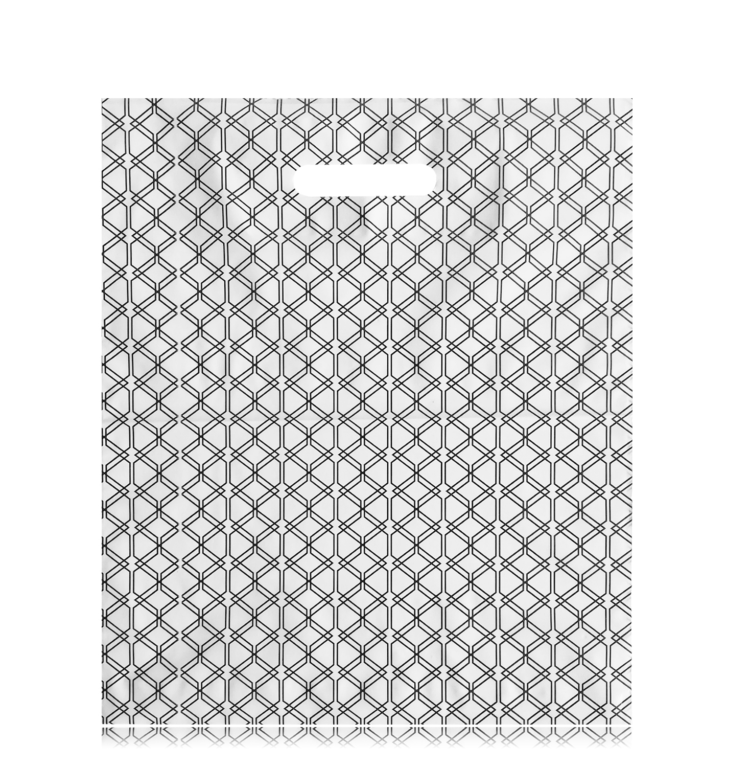 

Reklamówki Foliowe Zygzag Torby Mcone 40x45 50szt