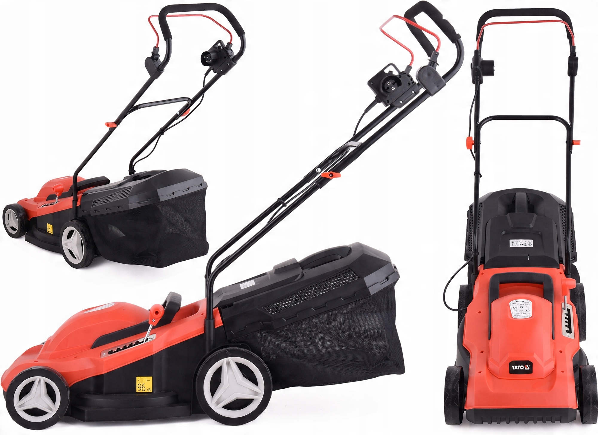 

Yato Kosiarka Elektryczna 1800W 38cm 50L Regulacja