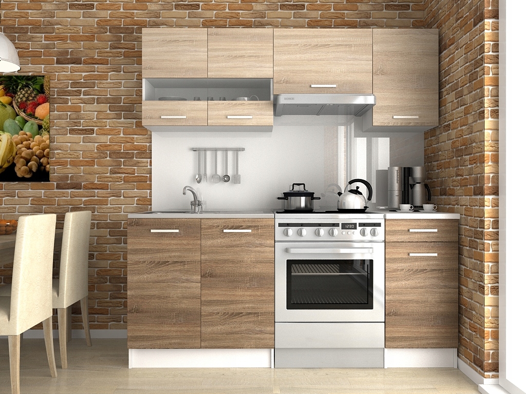 Meble szafki kuchenne LUIZA3 180 producent kuchni Marka Fronti