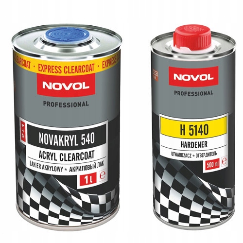 

Novol 540 Lakier Akrylowy Bezbarwny kpl 1,5L