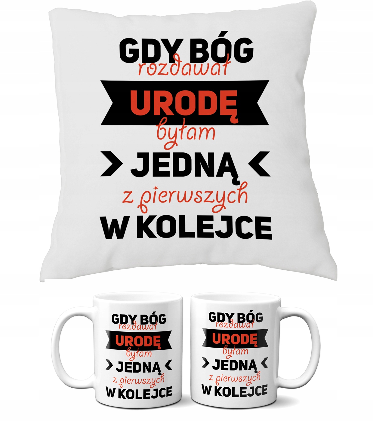 

Poduszka + Kubek Na Dzień Kobiet - Prezent!!