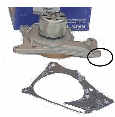 WE-RE05 - ВОДЯНОЙ НАСОС RENAULT 1.5 DCI 2009 AISIN