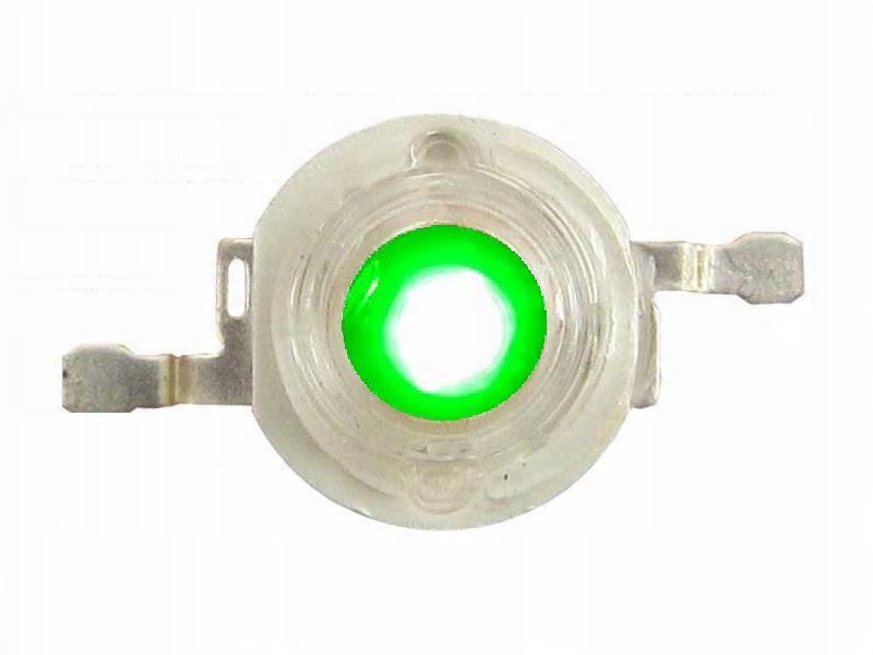 

Dioda Led 1W Green Zielona 520-525 nm Epistar