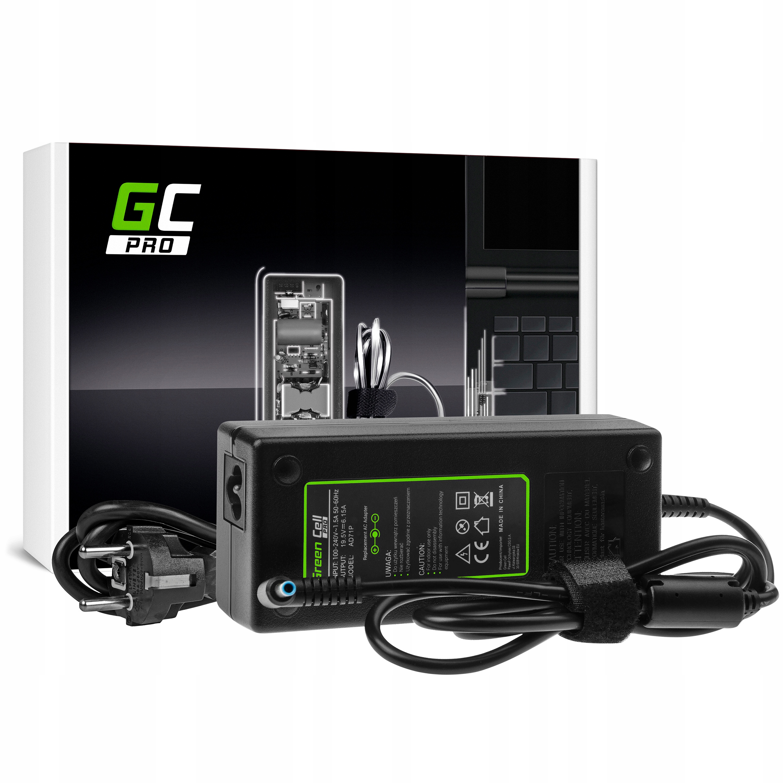 

Ładowarka 120W do Hp 19.5V 6.15A Pin 4.5-3.0mm