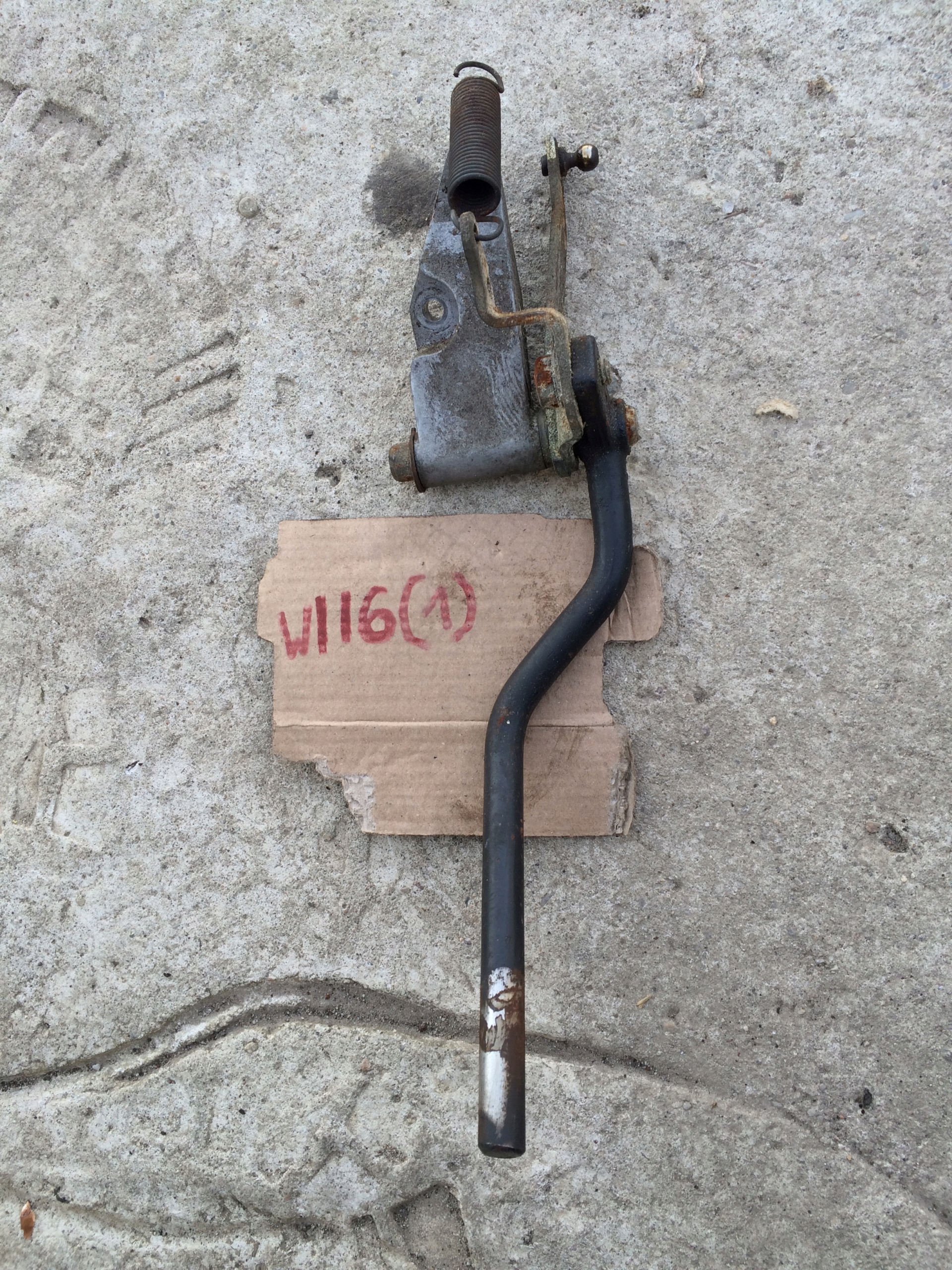 1163010018 - Механизм педали акселератора Mercedes W116 R107 3.5 L 4.5 L