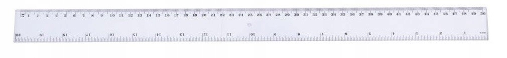 

Linijka 50CM Skala W Centymetrach