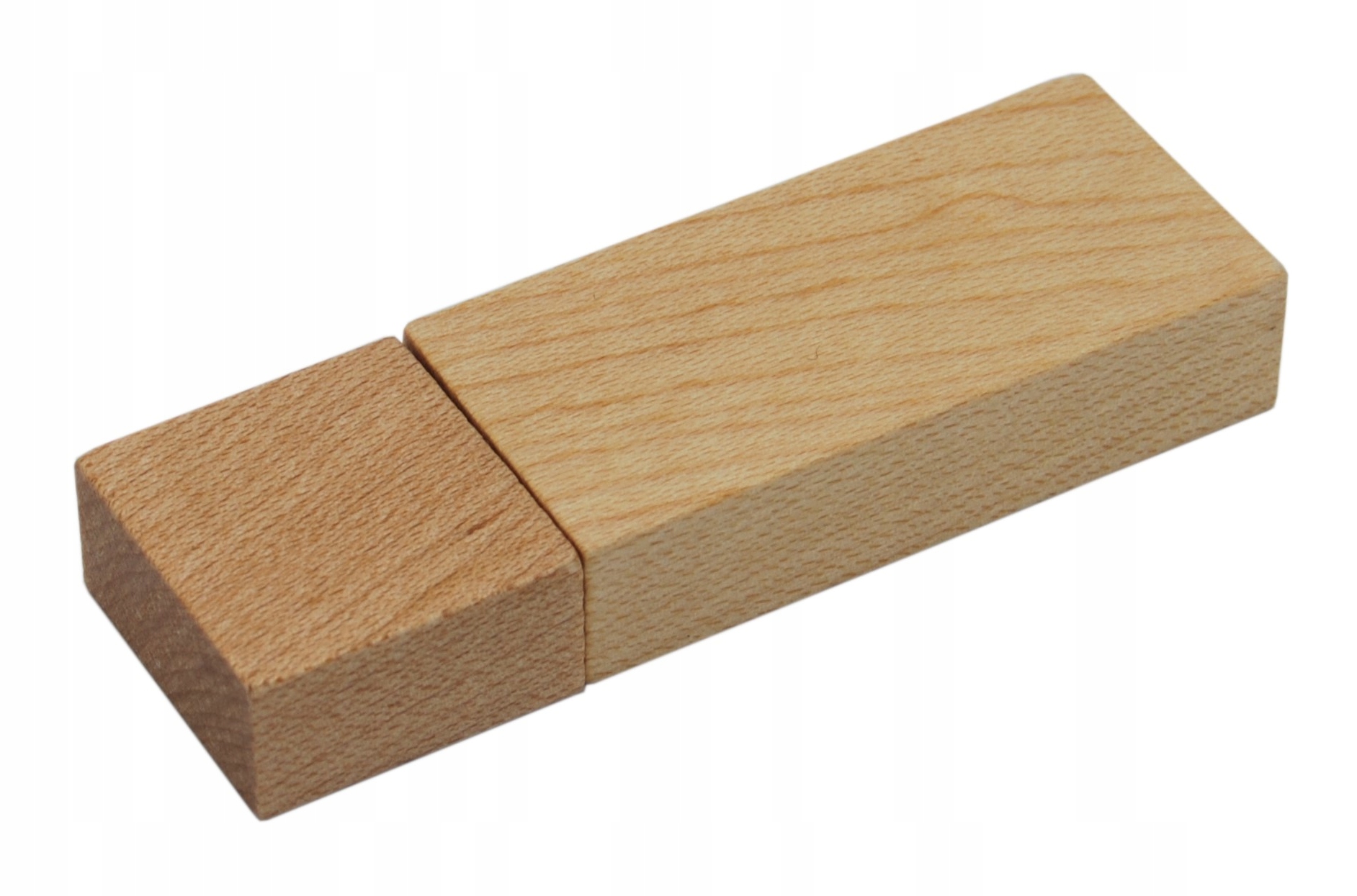 32 GB USB 3.0 Jasny Drewniany pendrive + pudełko Pojemność 32 GB