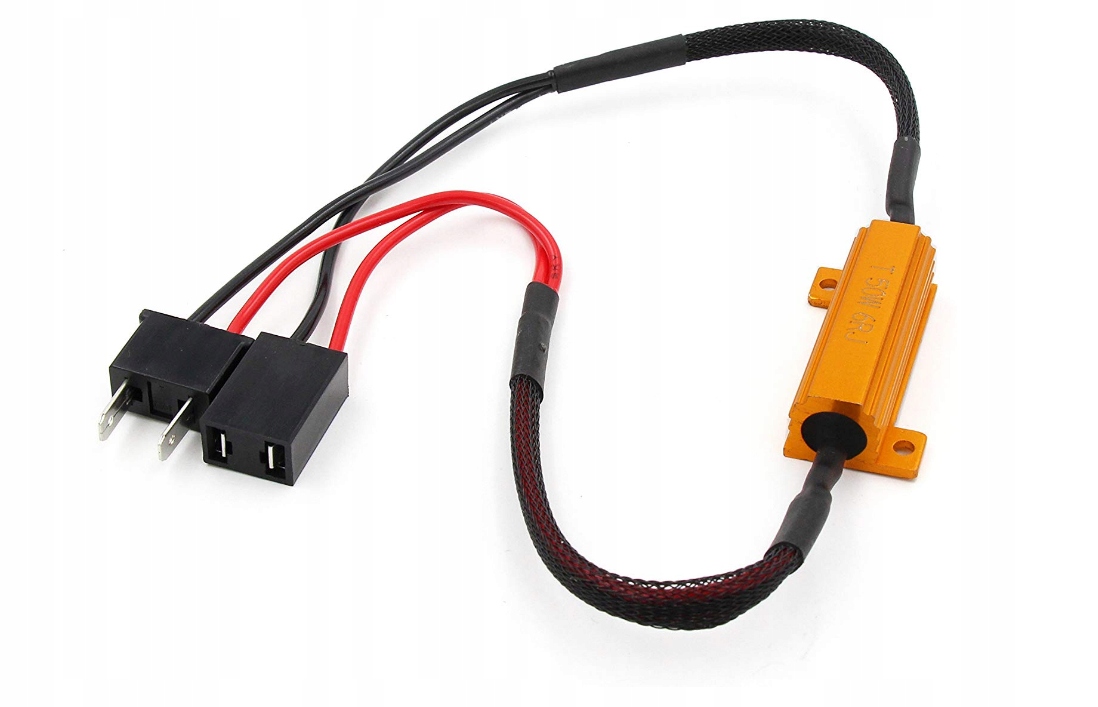 

Rezystor Żarówki Led H7 Filtr Canbus T50W 8RJ 8ohm