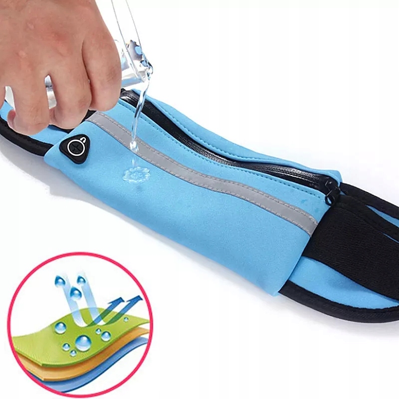 SPORTOWY FUTERAŁ SASZETKA NERKA NA PAS DO TELEFON Model na pas