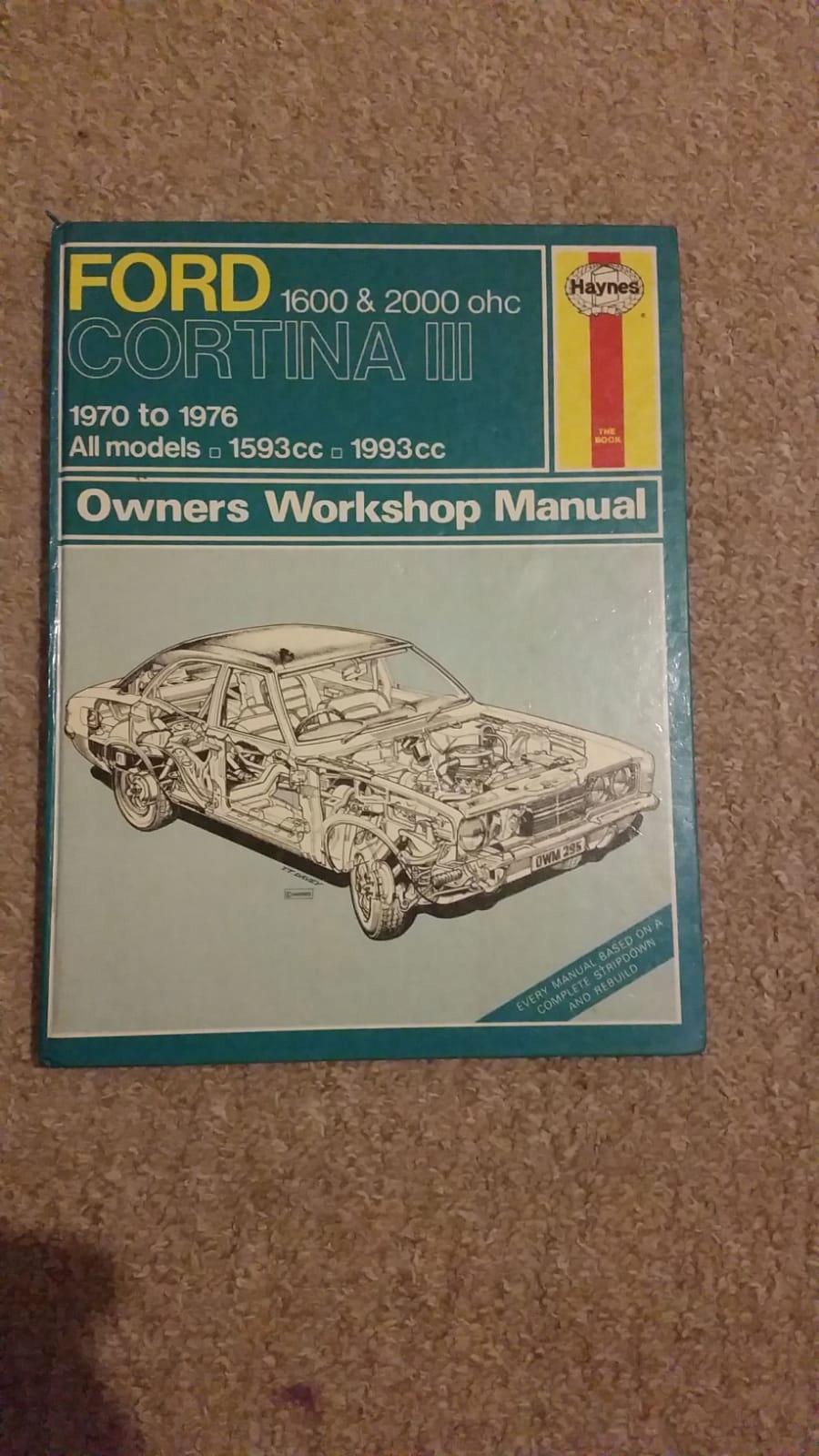 Ford Cortina Haynes SAM NAPRAWIAM + SŁOWNIK