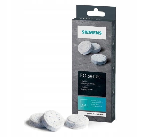 

Tabletki czyszczące Siemens TZ80001 2w1 op.10szt