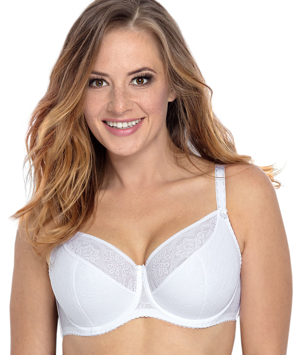 

Gaia 594 Sandy biustonosz Semi-soft biały # 80F