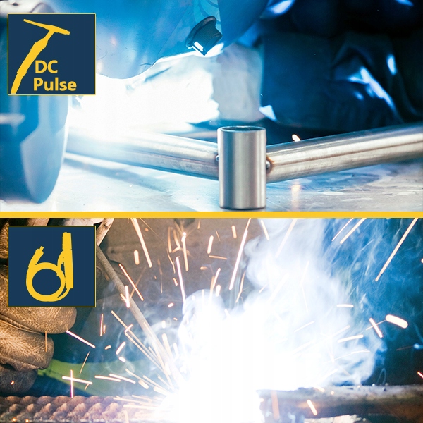 Spawarka TIG DC z pulsem 200A HF 200 MMA 230V Waga produktu z opakowaniem jednostkowym 17 kg