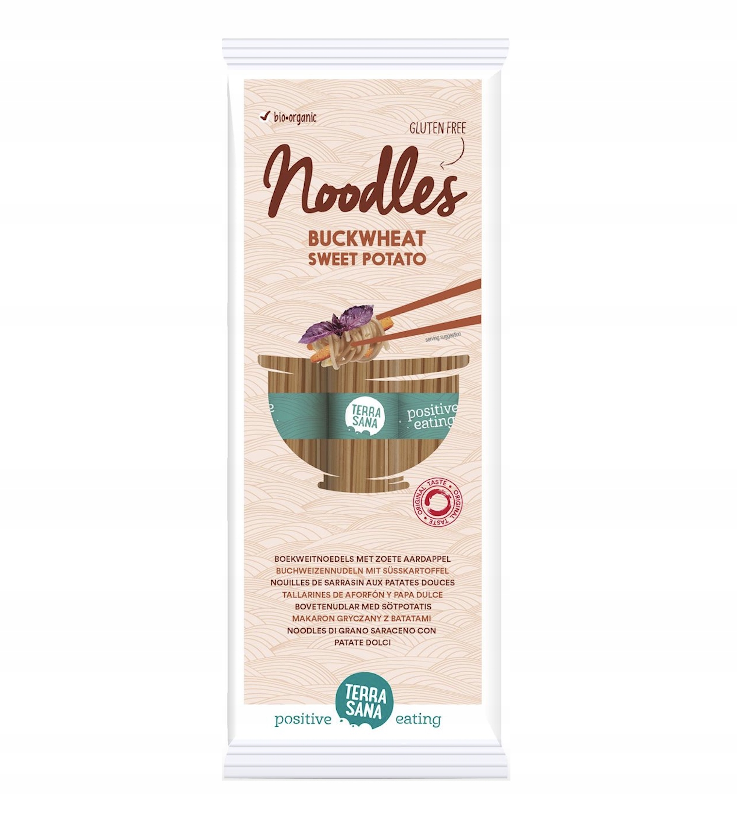 Těstoviny (pohankové S Batáty) Noodle Spaghetti Bezlepkové Bio 250 g -...