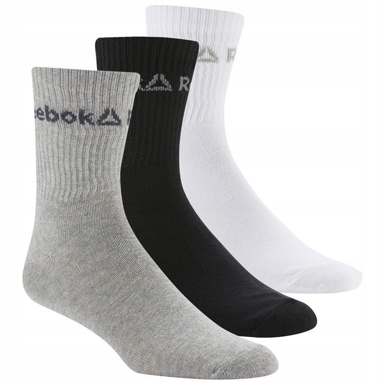 

Reebok Skarpety Długie Active r.39-42 Multi 3PAK