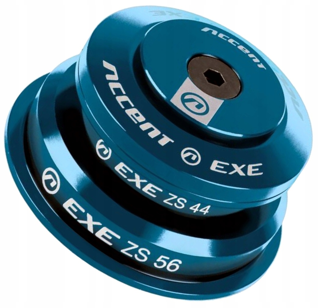 Polointegrované kormidlo Accent Hsi-exe Taper 1-1/8"-1.5" ZS44/ZS56 modré