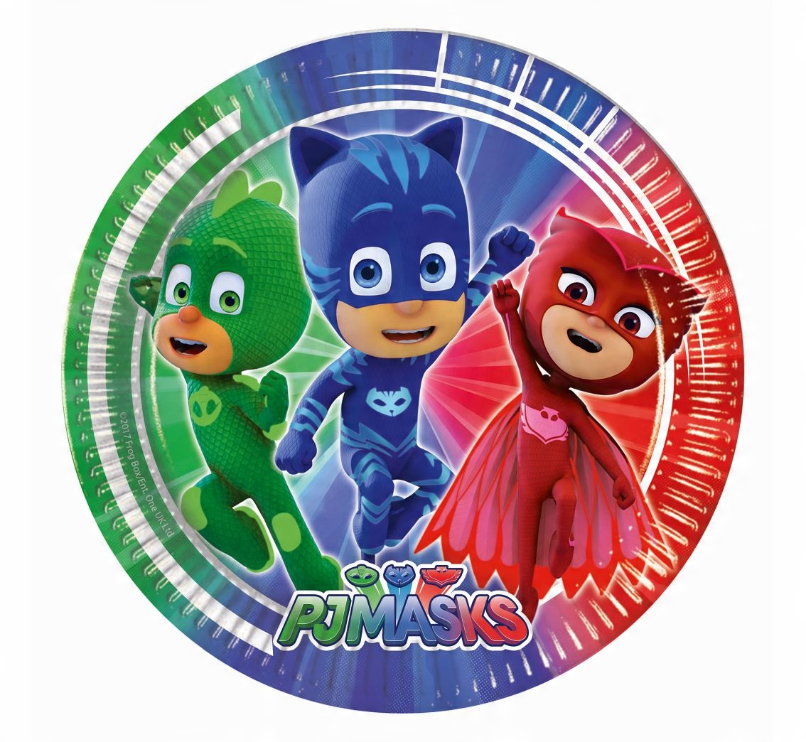 

Talerzyki papierowe Pj Masks Pidżamersi