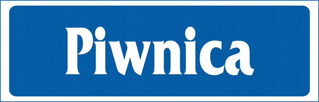 ZNAK informacyjny PIWNICA