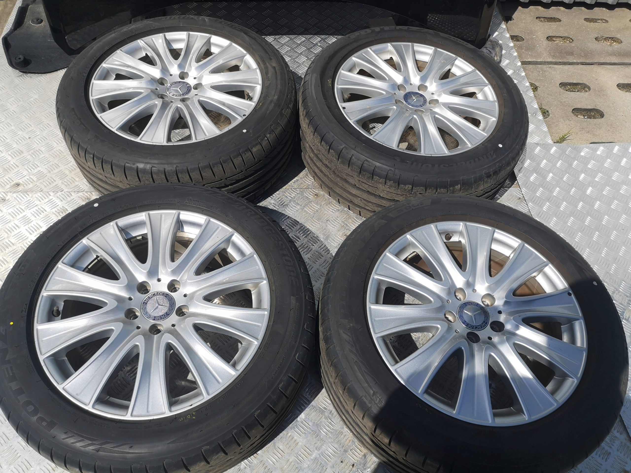 MERCEDES S-W222 2015 R КОЛЕСА ЛИТІ ДИСКИ 2450r18mm