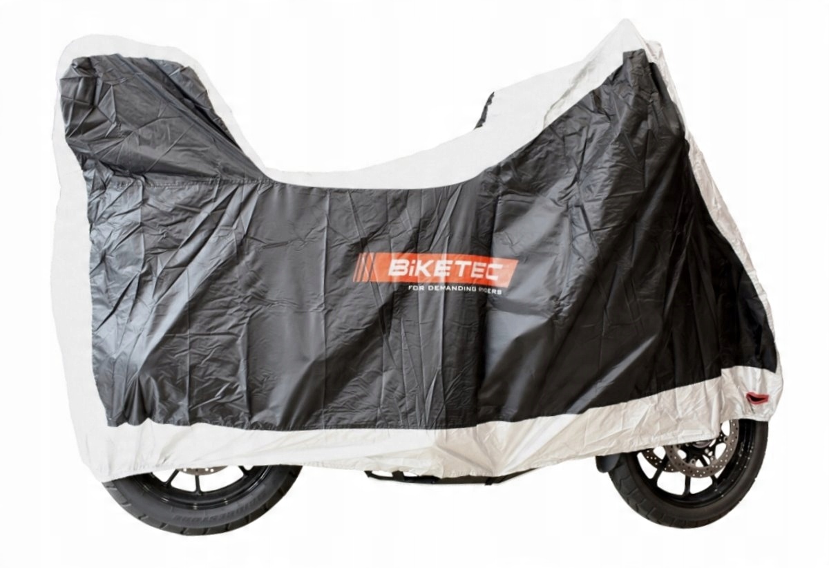 

Pokrowiec na motocykl z kufrem Biketec Aquatec L