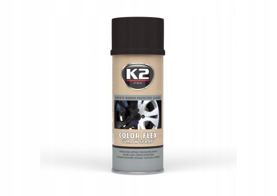 

K2 Color Flex Guma W Sprayu 400 ML Czarny Połysk
