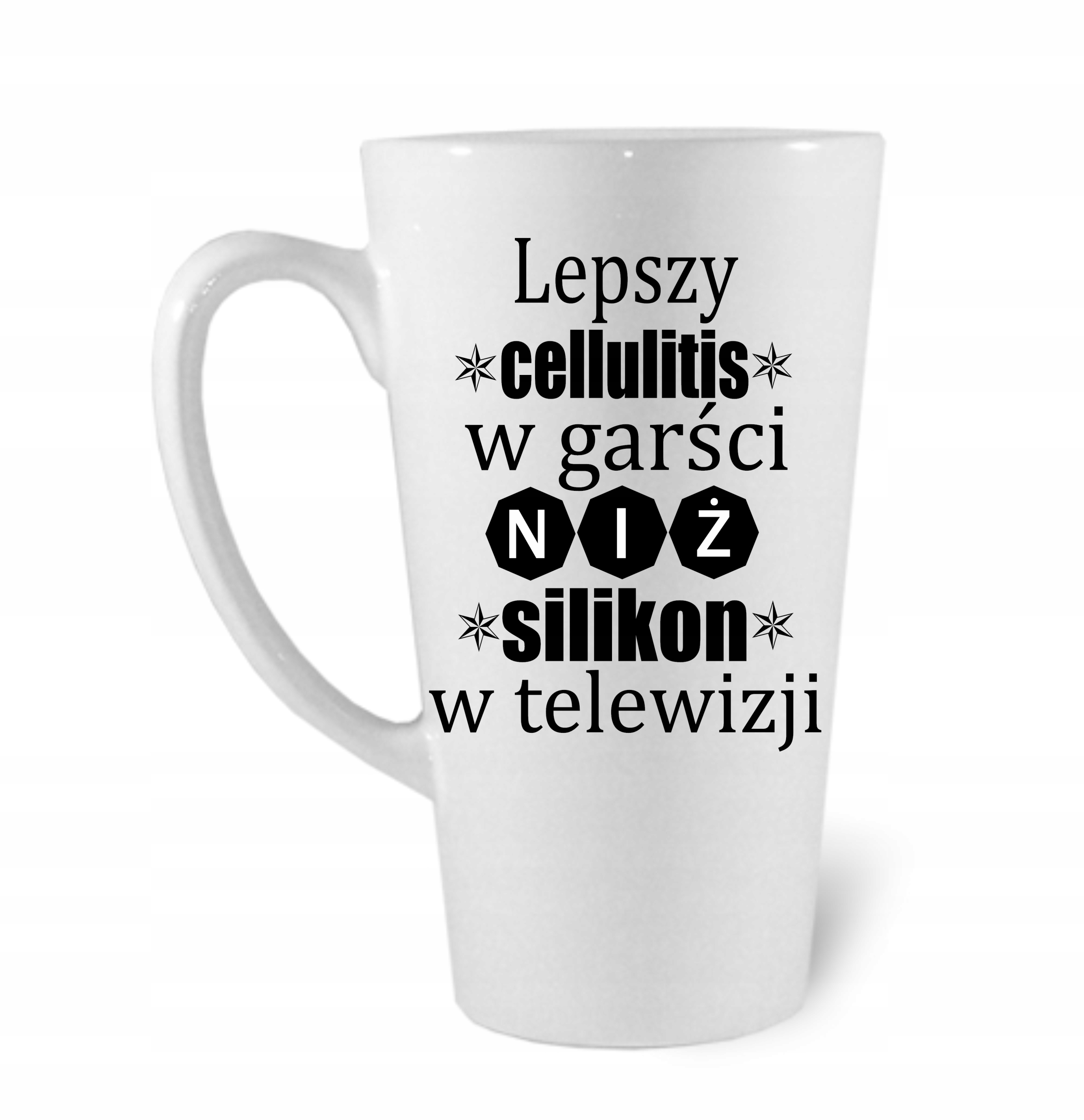 

Kubek Latte Ze Śmiesznym Nadrukiem